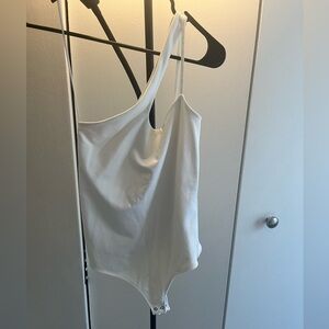 Abercrombie White bodysuit top size small